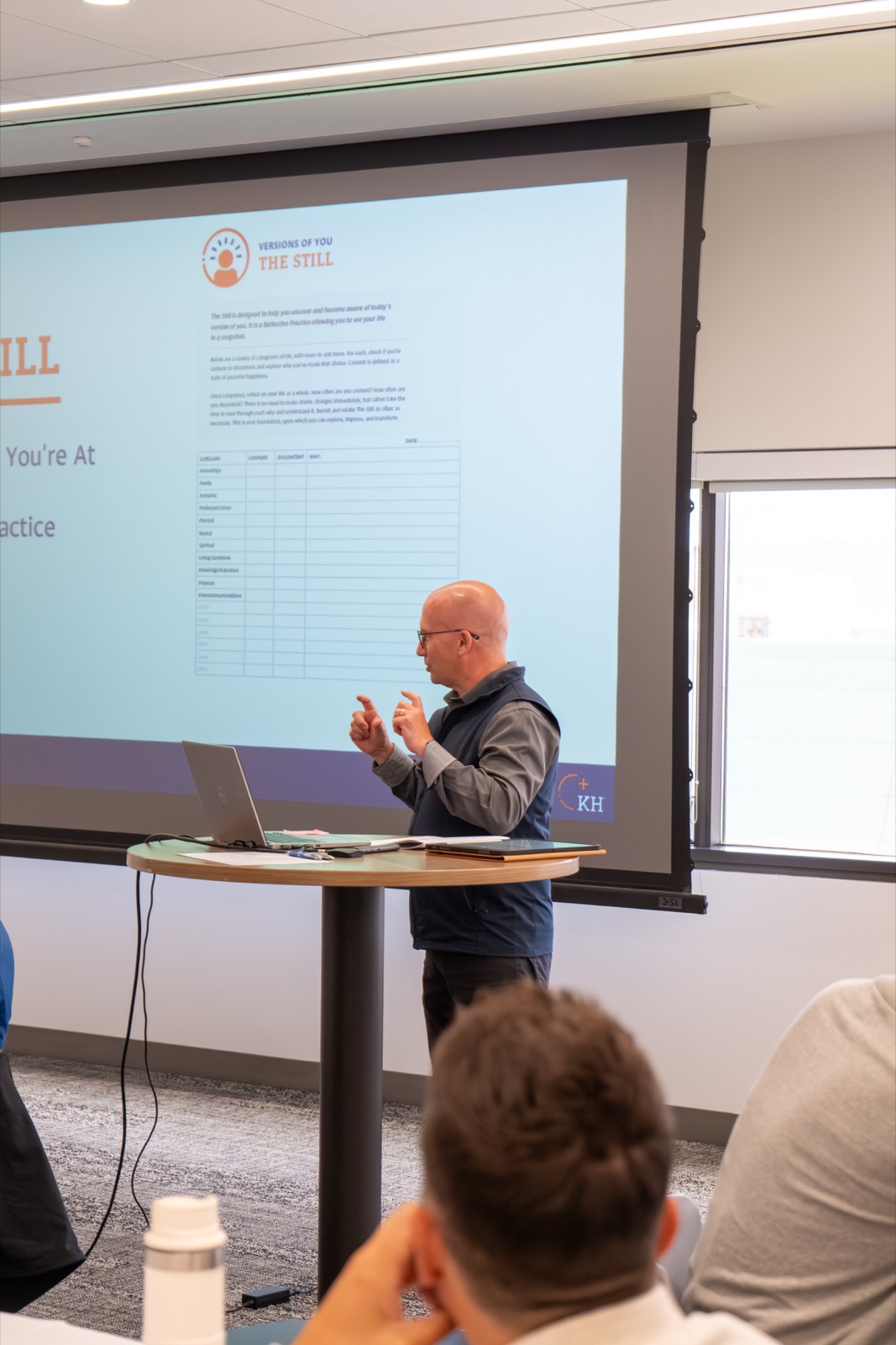 Chris Cowling teaching The Still at a Know Honesty&trade; workshop